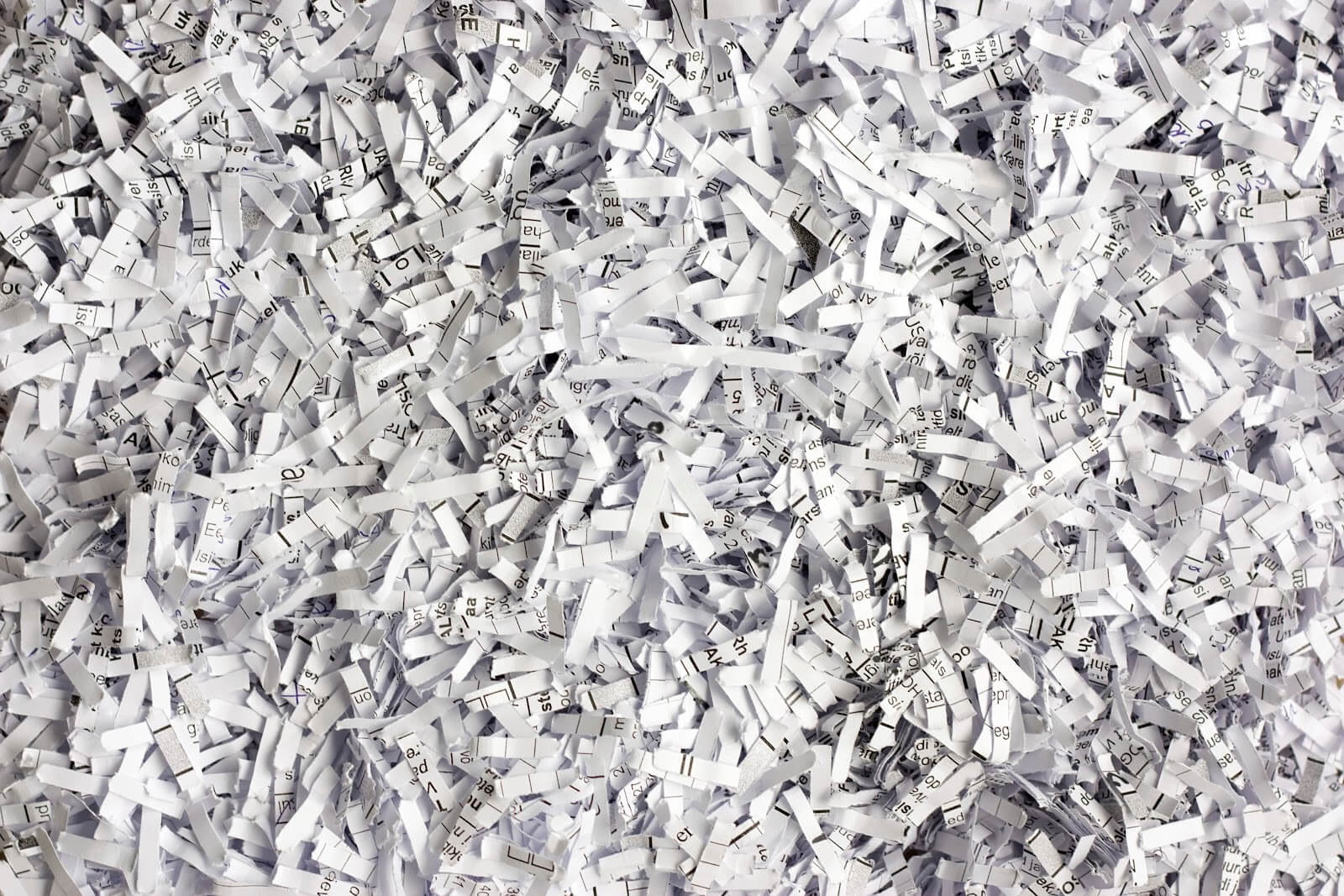 bulk shred paper